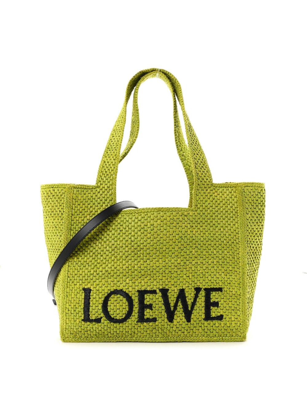 Loewe X Paula's Ibiza Raffia Medium #357372L10B
